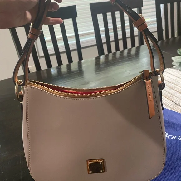 Dooney & Bourke Leather Shoulder Bag - Picture 3 of 4